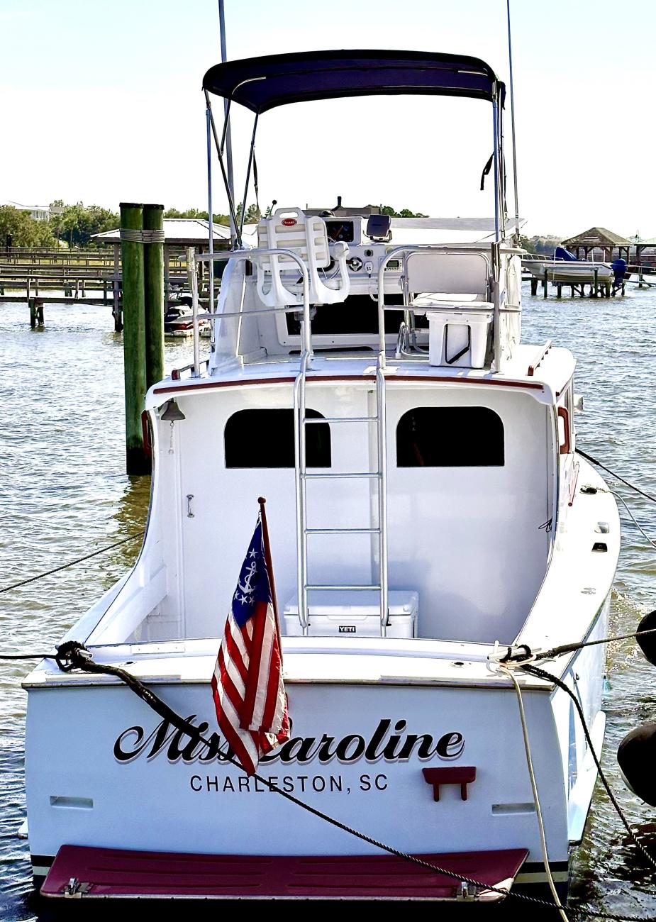1952 Rose Brothers, 32' Flybridge Cabin Cruiser Wooden Boat